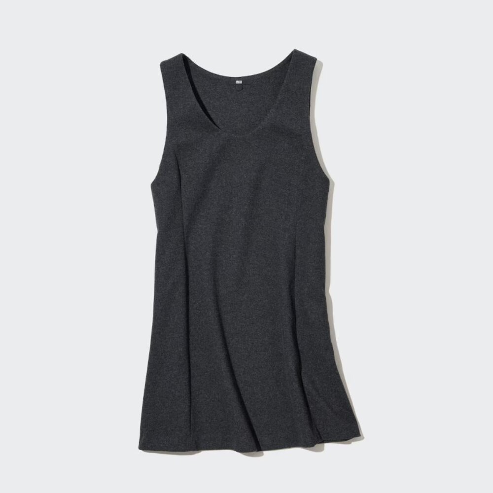 UNIQLO | NWT | Brushed Jersey U Neck Jumper Dress | Small